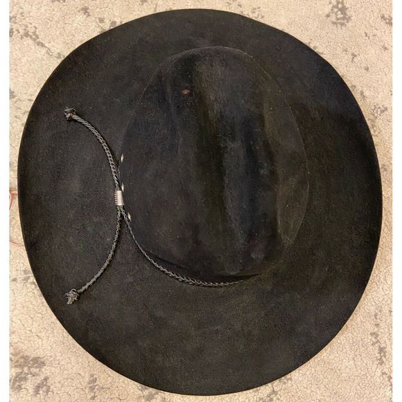 JOHN B. STETSON XXXX 4X K Tyler Beaver Black Hat - Picture 5 of 8